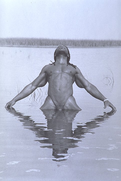 Male Nude in Water