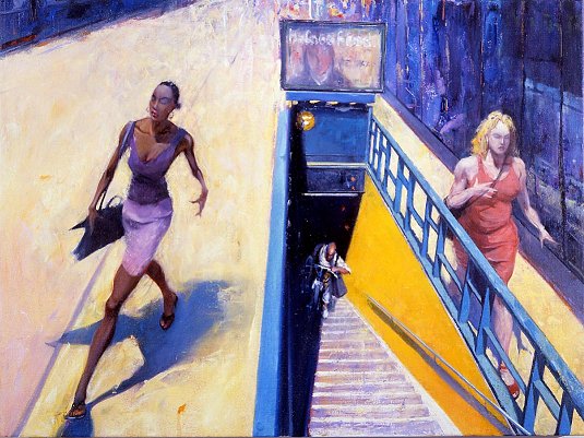 Original oil painting by David FeBland