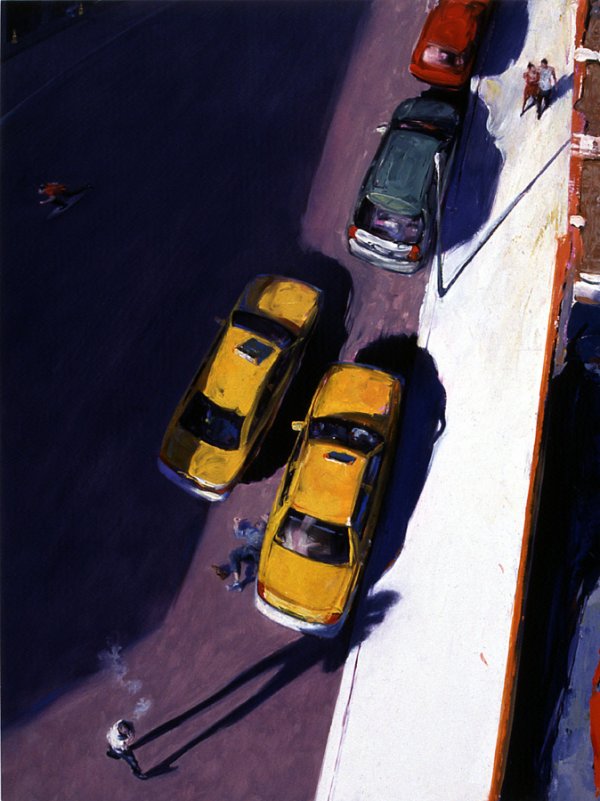 Original oil painting by David FeBland