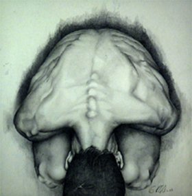 Kneeling Figure by Garrett Rambler