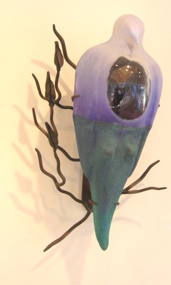 mixed media sculpture by Jeanne Brennan