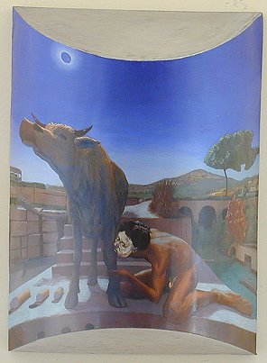 view of work from center