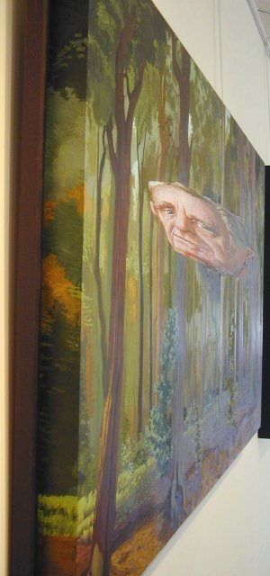 Tolkien is an oil on canvas