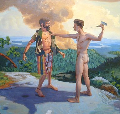 Assignment is an oil on canvas