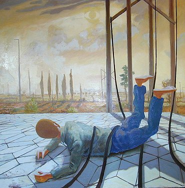 Cyclops is an oil on canvas