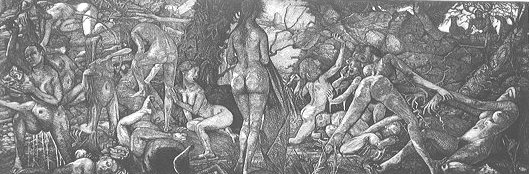 original intaglio etching by Grant Silverstein