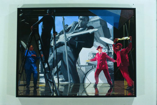 oil on canvas by John Winslow